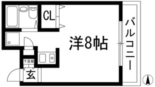 ハイツ天神の物件間取画像